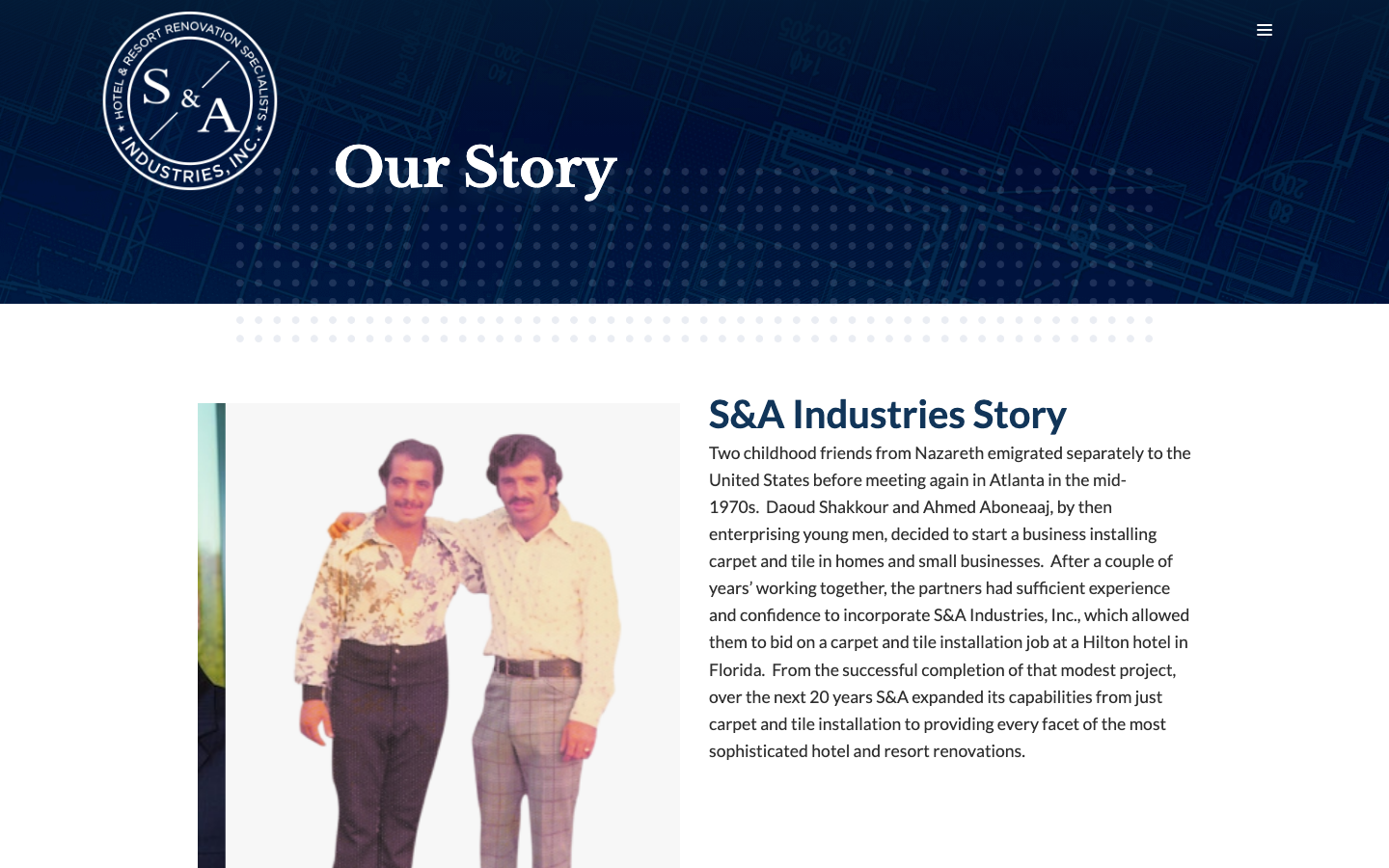 S&A Industries story page